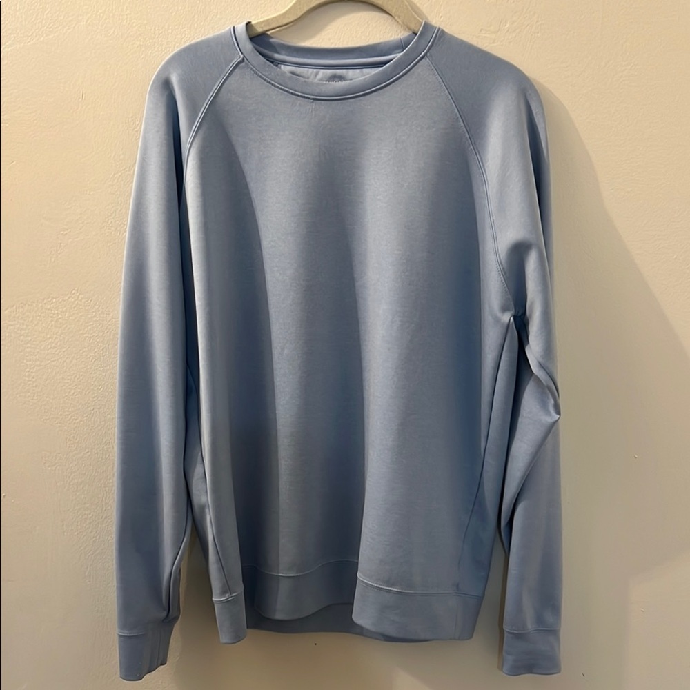 Holderness & Bourne Powder Blue Crewneck Light Sweater